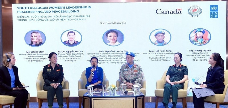 Youth dialogue promotes female leadership in peacekeeping and peacebuilding